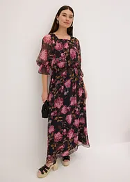 Chiffon-Maxikleid, bonprix