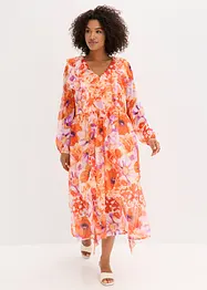 Chiffonkleid mit Volants, bonprix