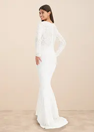 Brautkleid mit Paillettenstickerei, bonprix