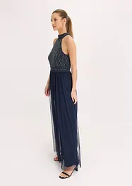 Maxikleid mit Perlenstickerei, bonprix