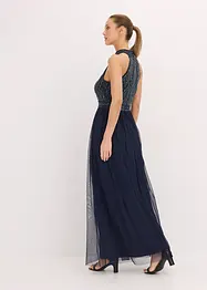 Maxikleid mit Perlenstickerei, bonprix