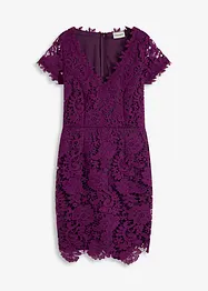 Spitzenkleid mit Häkel-Applikation am Ausschnitt, bonprix