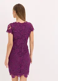 Spitzenkleid mit Häkel-Applikation am Ausschnitt, bonprix