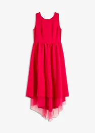 Vokuhila-Kleid mit Tüll-Unterrock, bonprix