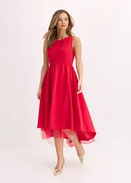 Vokuhila-Kleid mit Tüll-Unterrock, bonprix