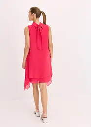 Chiffonkleid mit Schalkragen, bonprix