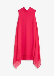 Chiffonkleid mit Schalkragen, bonprix