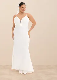 Brautkleid mit Paillettenstickerei, bonprix