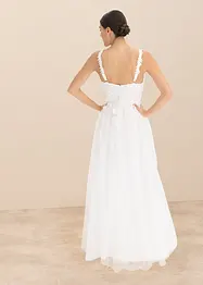Brautkleid aus zartem Tüll mit Spitze, bonprix