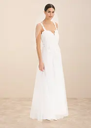 Brautkleid aus zartem Tüll mit Spitze, bonprix