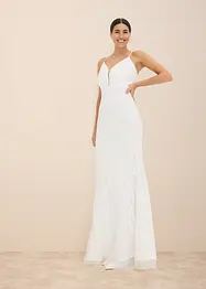 Brautkleid mit Paillettenstickerei, bonprix