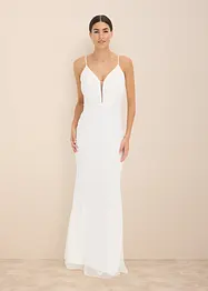 Brautkleid mit Paillettenstickerei, bonprix