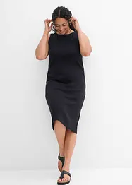 Midikleid aus reiner schwerer Bio-Baumwolle, bonprix