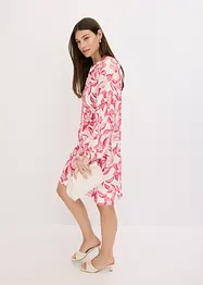 bedrucktes Tunika-Kleid aus fließender Viskose, bonprix