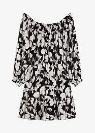 bedrucktes Carmen-Kleid, bonprix
