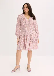 Kleid mit Volants, bonprix
