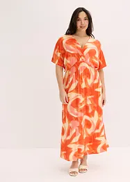 Maxikleid mit Batik-Print aus softem Viskose-Mix, bonprix