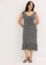 Jerseykleid mit Volants, bonprix
