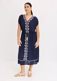 Boho-Midikleid mit Stickerei, bonprix