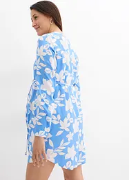 2-in-1 Umstands- und Stillblusenkleid aus fließender Viskose, bonprix