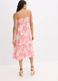 Trägerkleid aus fließender Viskose, bonprix