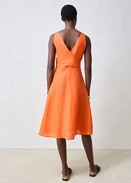 Midikleid aus reinem Leinen, bonprix