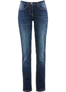 Straight Jeans Mid Waist, Stretch, bonprix