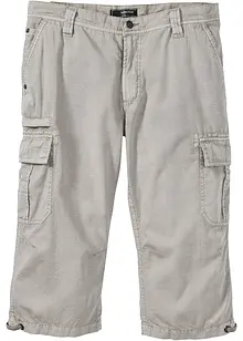 Regular Fit Cargo-Long-Bermuda aus reiner Baumwolle, bonprix