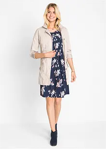Kurzes Jerseykleid aus softem Viskose-Mix, bonprix
