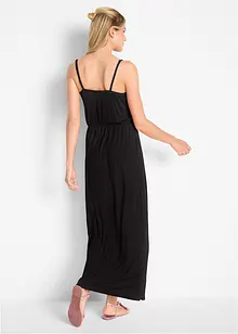 Maxikleid, tailliert aus fließendem Viskose Mix, bonprix