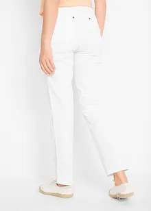 Straight Jeans, Mid Waist, Rippbund, bonprix