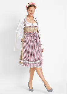 Dirndl mit Schürze, knieumspielend (2-tlg. Set), bonprix