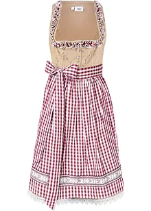 Dirndl mit Schürze, knieumspielend (2-tlg. Set), bonprix