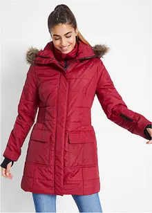 wasserabweisende Funktions-Longjacke in 2-in-1-Optik, gesteppt, bonprix