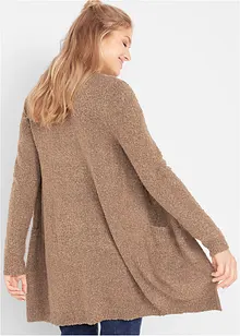 Bouclé-Longstrickjacke, bonprix