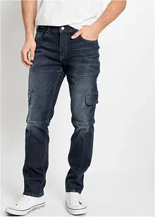 Slim Fit Cargo-Stretch-Jeans, Straight, bonprix