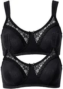 BH in sexy Look mit verfhrerischen Straps - schwarz, Cup B BH in sexy Look mit verfhrerischen Straps - schwarz, Cup B