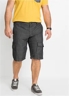 Loose Fit Cargo-Bermuda aus reiner Baumwolle, bonprix