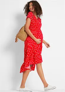 2-in-1 Umstands- und Stillkleid aus fließender Viskose, bonprix