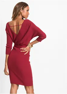 Strickkleid in Wickeloptik, bonprix