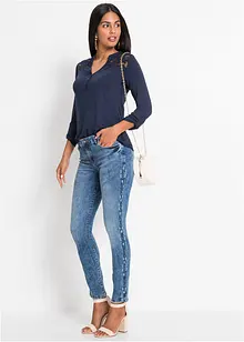 Skinny-Jeans Mid Waist, Stretch, bonprix