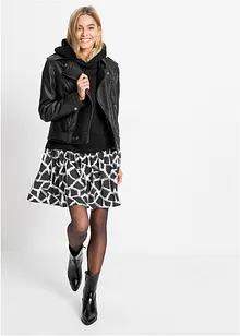 Sweatkleid in 2-in-1 Optik, bonprix