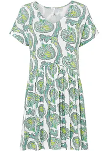 Shirtkleid aus fließendem Viskose-Elasthan-Mix, bonprix