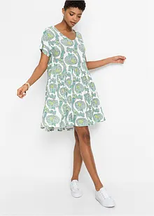 Shirtkleid aus fließendem Viskose-Elasthan-Mix, bonprix