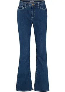 Bootcut Jeans Mid Waist, Bio-Baumwolle, bonprix