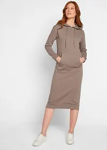 Sweatkleid mit Kapuze, bonprix