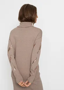 Pullover mit Pailletten, bonprix