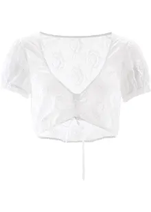 Dirndlbluse aus Spitze, bonprix