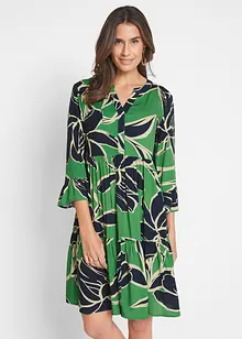 Tunika-Kleid aus fließender Viskose, bonprix
