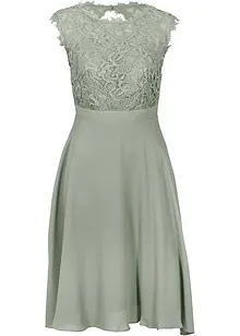Minikleid mit Spitze, bonprix